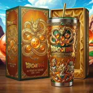 Dragon Ball 40 Years of Legend 1986-2026 Tumbler