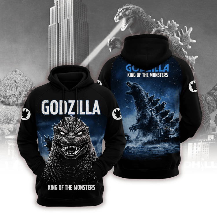 Godzilla King of the Monsters Hoodie - Front View