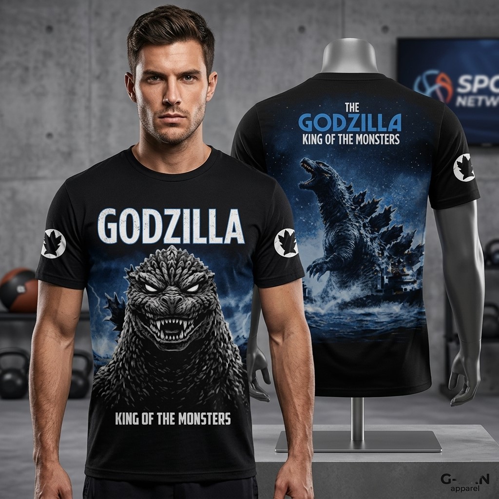 Godzilla King Of The Monsters T-Shirt - Detail View