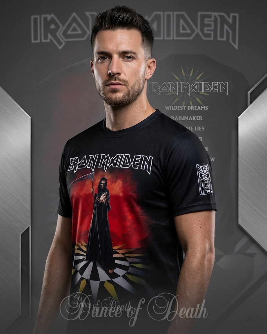 Iron Maiden Dance of Death T-Shirt - Detail View