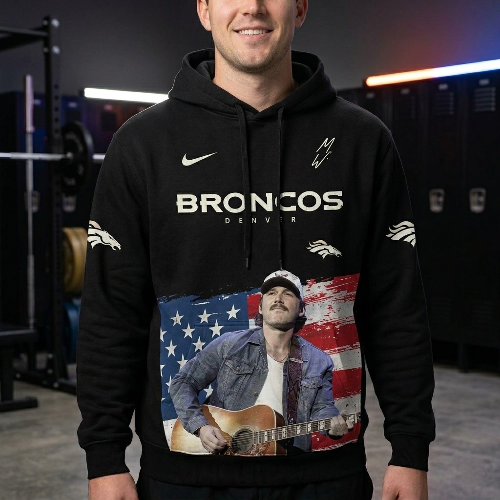 Morgan Wallen Denver Broncos Still The Problem Tour 2026 Hoodie - Detail View