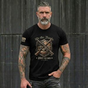 We the People 250 Years 1776-2026 Second Amendment T-Shirt