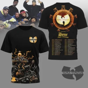Wu-Tang Clan Tour With Bone Thugs-Harmony T-Shirt