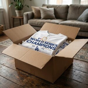 Los Angeles Dodgers 2025 World Series Champions Baseball Jersey