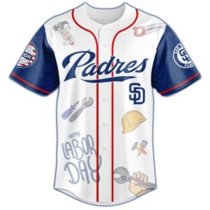 San Diego Padres Labor Day Baseball Jersey