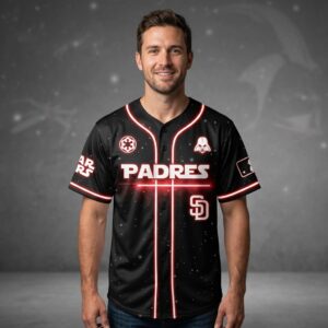 San Diego Padres Star Wars Night Game Baseball Jersey