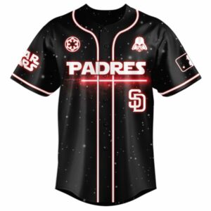 San Diego Padres Star Wars Night Game Baseball Jersey