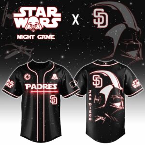San Diego Padres Star Wars Night Game Baseball Jersey