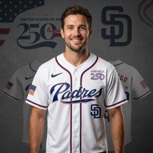 San Diego Padres United States of America 250th Anniversary Baseball Jersey