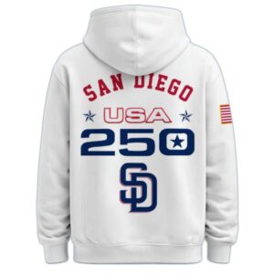 San Diego Padres United States Of America 250th Anniversary Hoodie
