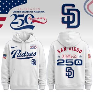 San Diego Padres United States Of America 250th Anniversary Hoodie