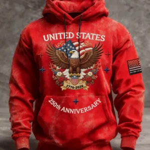 United States 250th Anniversary 1776-2026 Hoodie