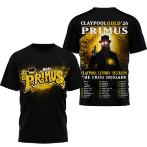 Primus Claypool Gold '26 Tour T-Shirt