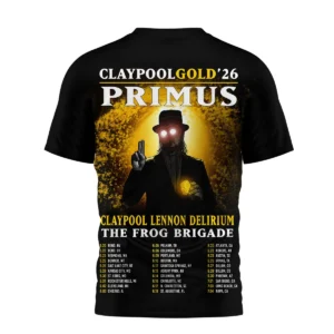 Primus Claypool Gold '26 Tour T-Shirt