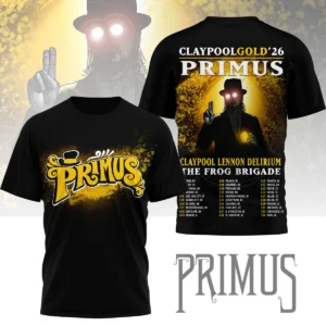 Primus Claypool Gold '26 Tour T-Shirt