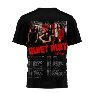 Quiet Riot Tour 2026 Metal Health T-Shirt