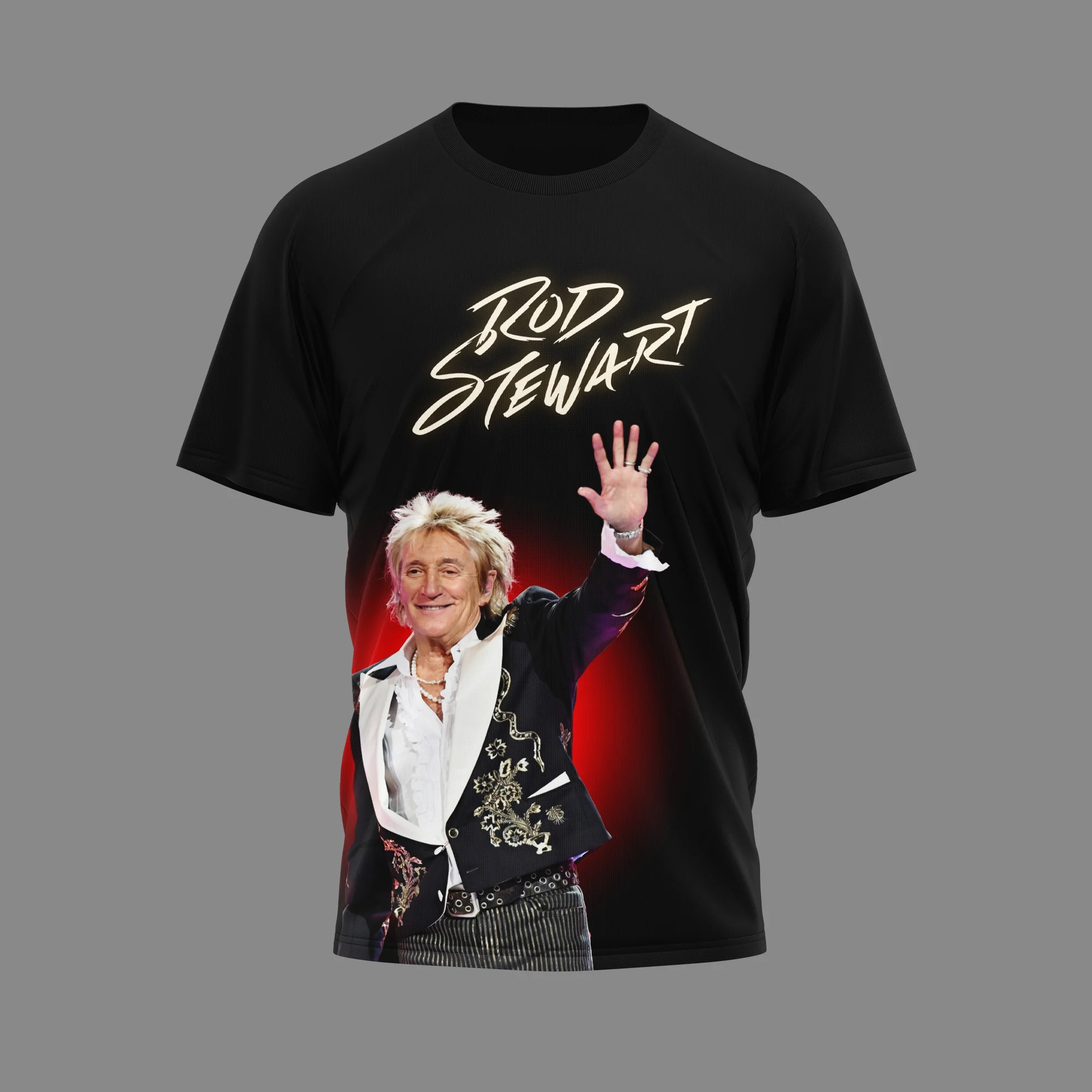 Rod Stewart One Last Time T-Shirt - Detail View