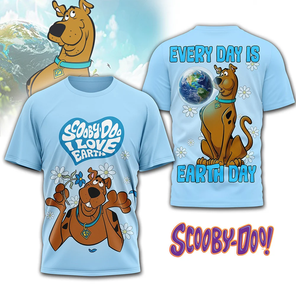 Scooby-Doo Every Day Is Earth Day T-Shirt - Front View