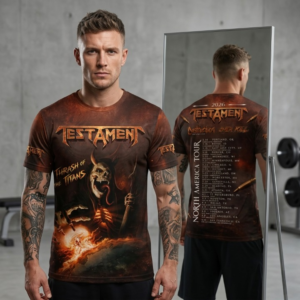 Testament Thrash of the Titans North America Tour 2026 T-Shirt