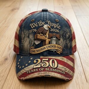 We The People 250 Years of Blessings 1776-2026 Baseball Cap