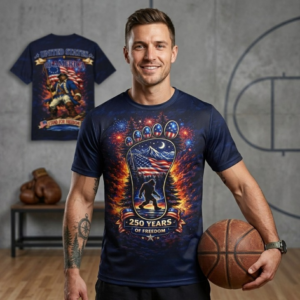 Bigfoot 250 Years Of Freedom T-Shirt