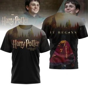 Harry Potter And The Philosopher's Stone It Begins T-Shirt