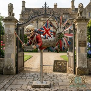 Iron Maiden 50th Anniversary The Trooper Wind Spinner