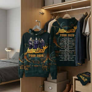 Judas Priest Tour 2026 3D Hoodie