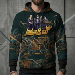 Judas Priest Tour 2026 3D Hoodie