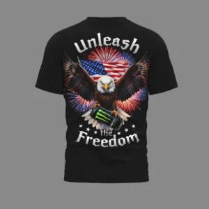 Monster Energy 250 Years USA Unleash the Freedom T-Shirt