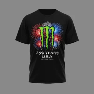 Monster Energy 250 Years USA Unleash the Freedom T-Shirt