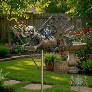Motörhead 51st Anniversary War-Pig's Garden Wind Spinner