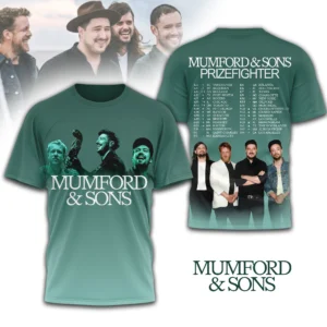 Mumford & Sons Prizefighter Tour T-Shirt