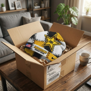 Rockstar Energy Drink Nike Collaboration Patchwork Beanie