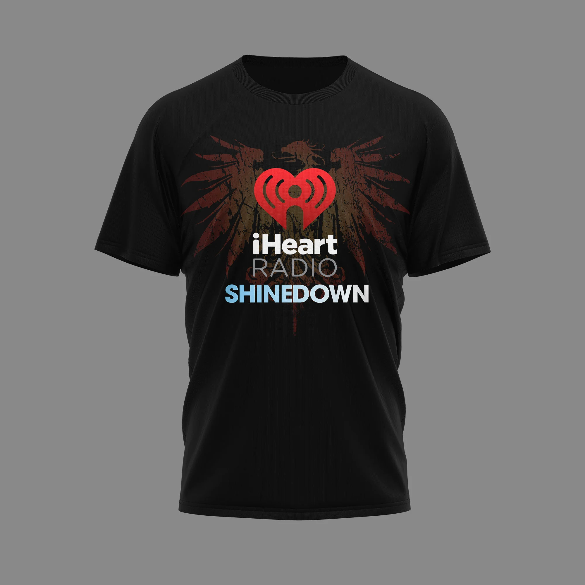 Shinedown iHeart Radio Awards Dance Kid Dance Signed T-Shirt - Detail View