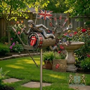 The Rolling Stones 64th Anniversary The Tongue's Legacy Wind Spinner