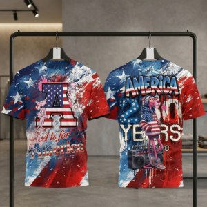 Pink Panther America 250 Years 1776 T-Shirt