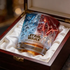 Star Wars 50th years anniversary Whiskey Glass