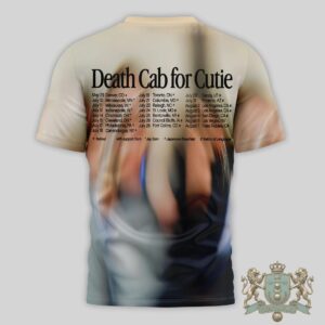 Death Cab for Cutie Tour Dates T-Shirt