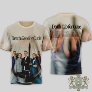 Death Cab for Cutie Tour Dates T-Shirt