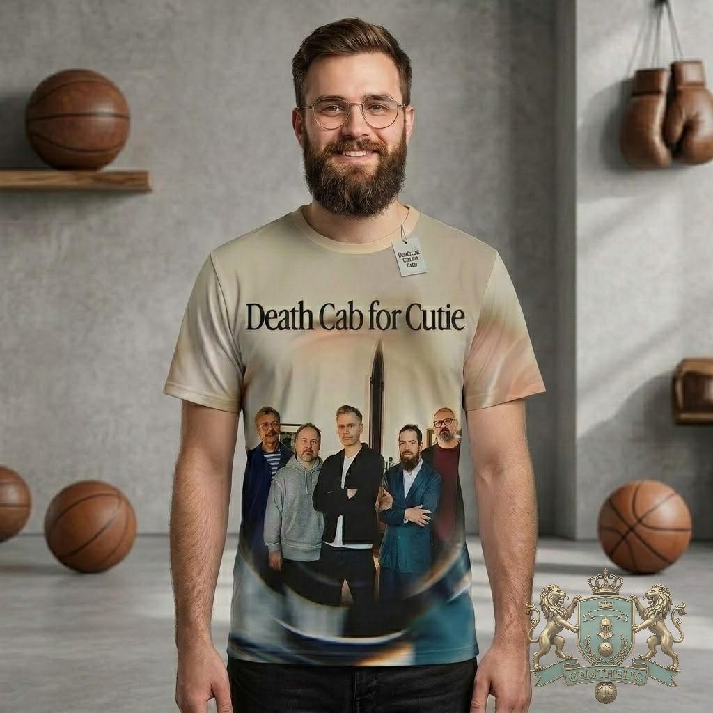 Death Cab for Cutie Tour Dates T-Shirt - Detail View