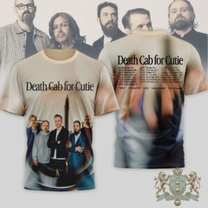 Death Cab for Cutie Tour Dates T-Shirt