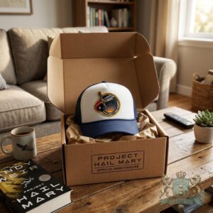 Project Hail Mary Mission Patch Trucker Hat