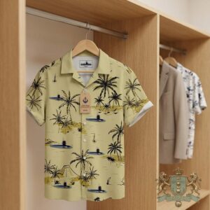 US Navy Submarine Tropical Hawaiian Shirt