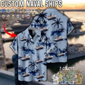 US Navy Submarine Tropical Hawaiian Shirt