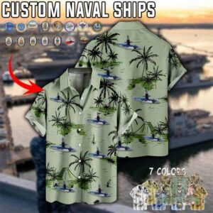 US Navy Submarine Tropical Hawaiian Shirt