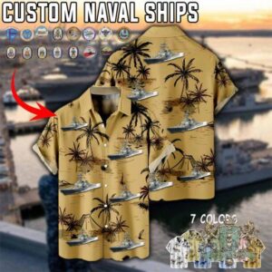 US Navy Submarine Tropical Hawaiian Shirt