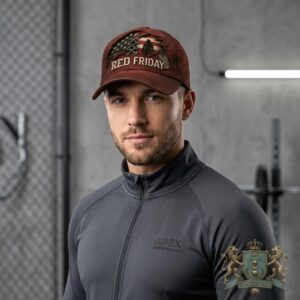 US Soldier RED Friday American Baseball Cap