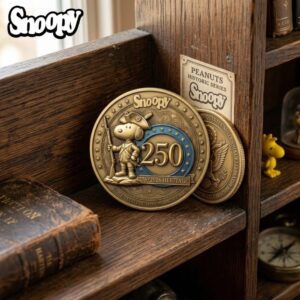 Snoopy 250th Anniversary 1776-2026 United States Heritage Commemorative Coin
