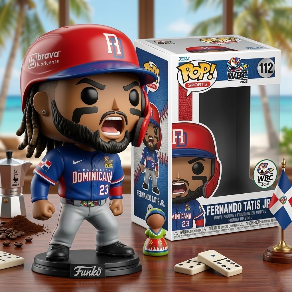 Fernando Tatis Jr Dominican Republic Funko Pop WBC 2026 3